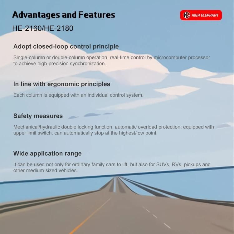 Wheel Alignment Single Post Lift for Truck with Safety Measures