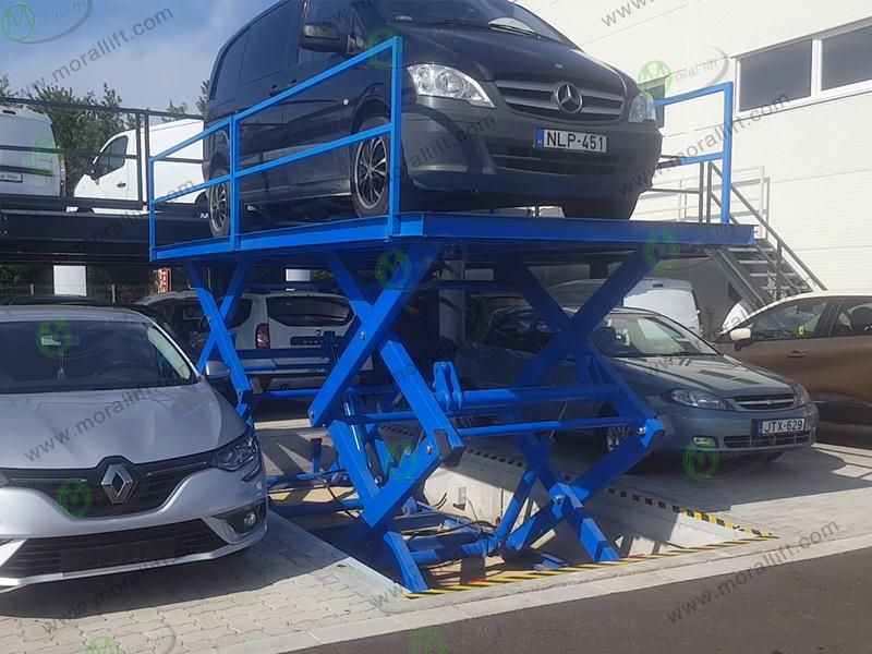 Car Parking Double Scissor Car Lift