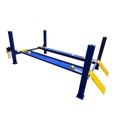 Professional Made 4 Post Garage Auto Lift Equipment