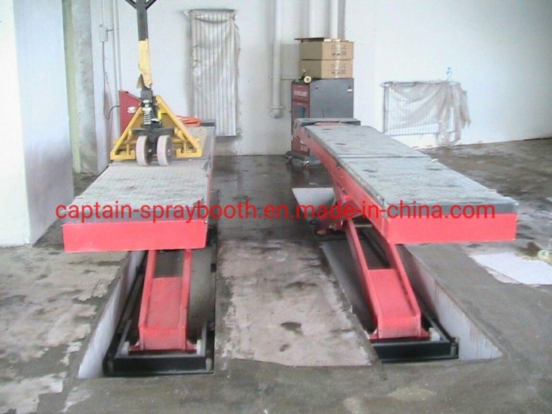 Super Large Scissor Car Lift with Wheel Alignment