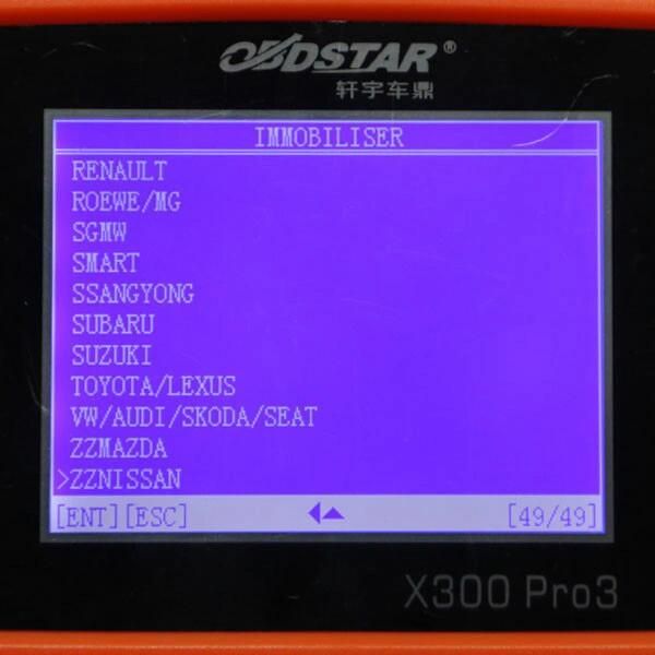 Obdstar X300 PRO3 X-300 Key Master with Immobiliser+Odometer Adjustment+Eeprom