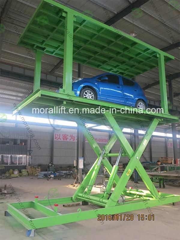 Heavy Load Hydraulic Scissor Car Parking Lift for Sale