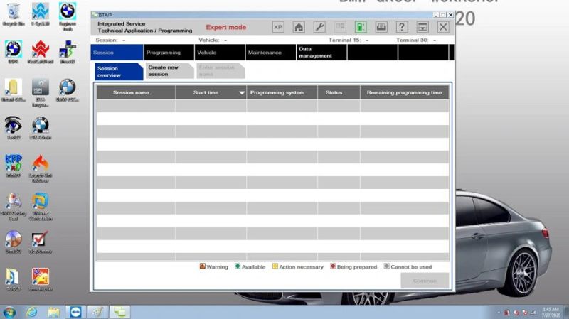 BMW Icom Next a+B+C Plus Lenovo X220 I5 4GB Laptop V2022.03 Engineers Version Ready to Use