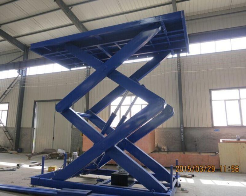 Scissor Parking Car Elevator for Basement with CE Certificate