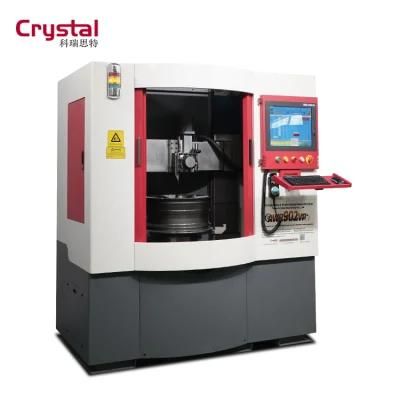 Diamond Cutting Alloy Wheels Repair CNC Lathe Machine