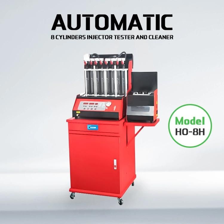 Automatic 8 Cylinders Injector Tester and Cleaner