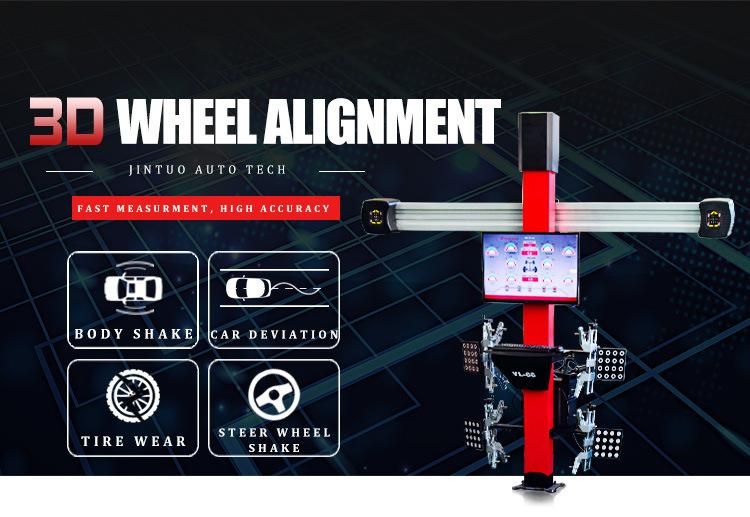 Self-Developed Software Car Wheel Alignment Machine Yl-66