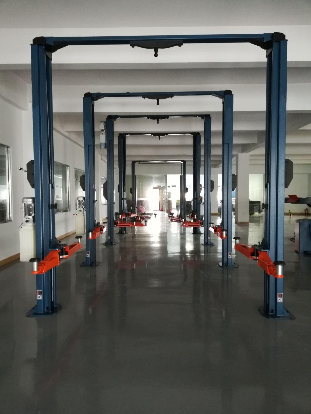 4 Ton Hot Sale Manual Release Two Post Gantry Car Lift