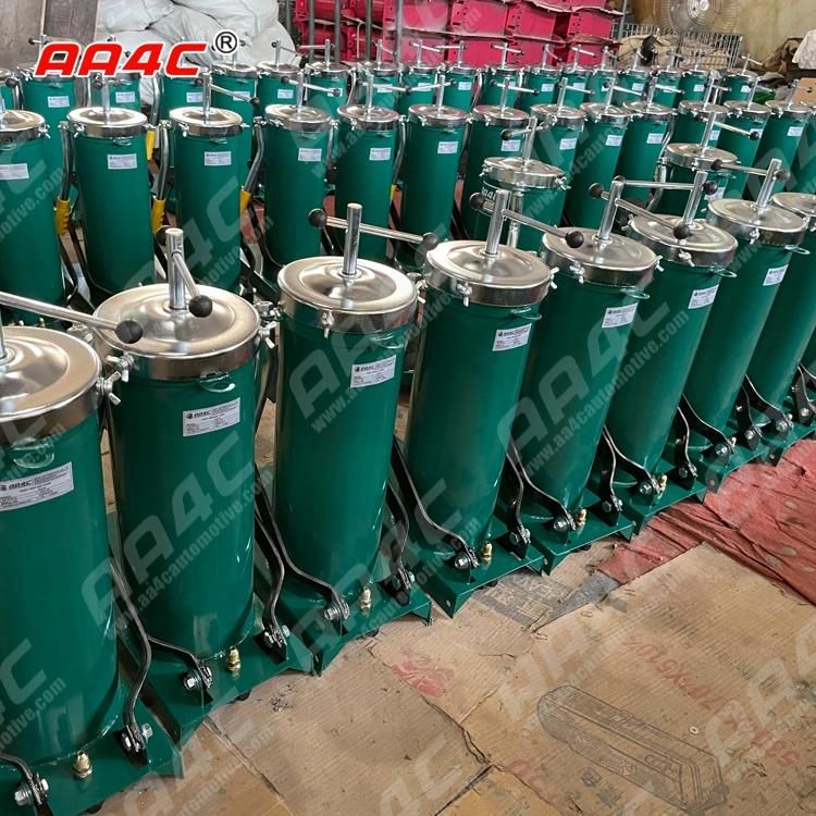 AA4c 12kg Pedal Bucket Grease Pump Auto Repair Garage Equipments Oil Lubrication Stuff