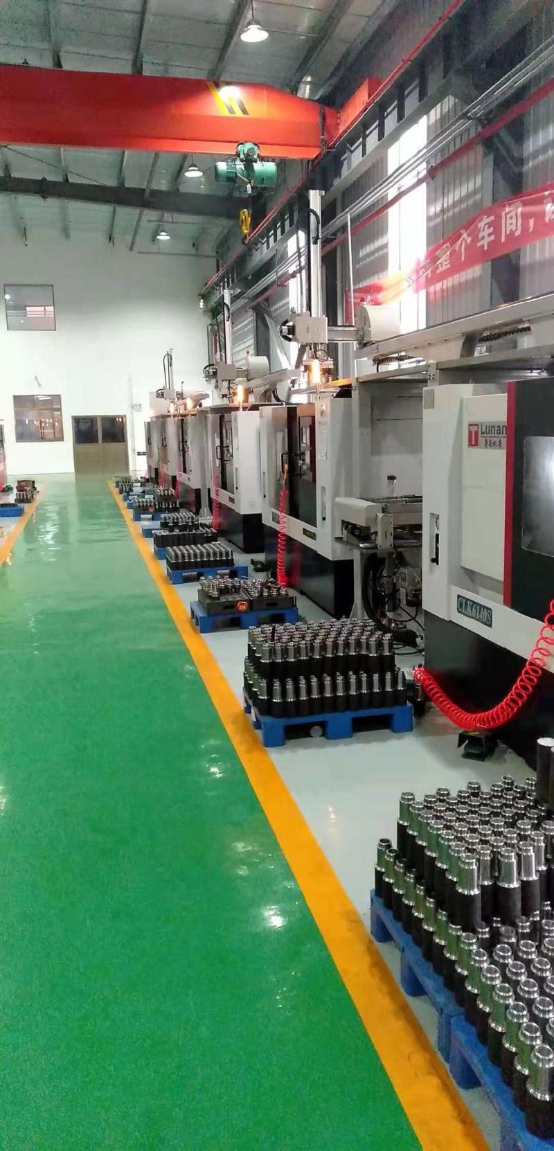 Precision High Rigidity Tool Bed CNC Lathe Machine Type