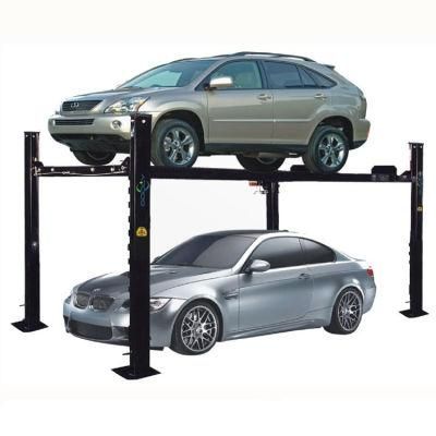 Four Post Double Parking Hoist Popular Auto Hoist Car Lift