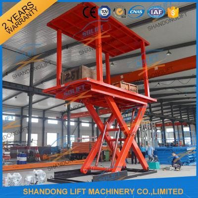 Car Parking Hydraulic Parking Elevator for Workshop