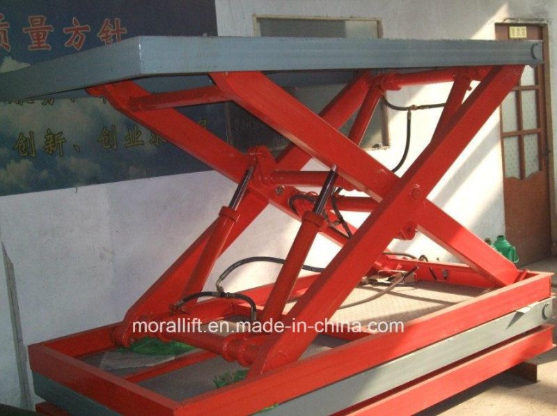 Hydraulic Stationary Heavy Loading Car Scissor Parking Lift with CE