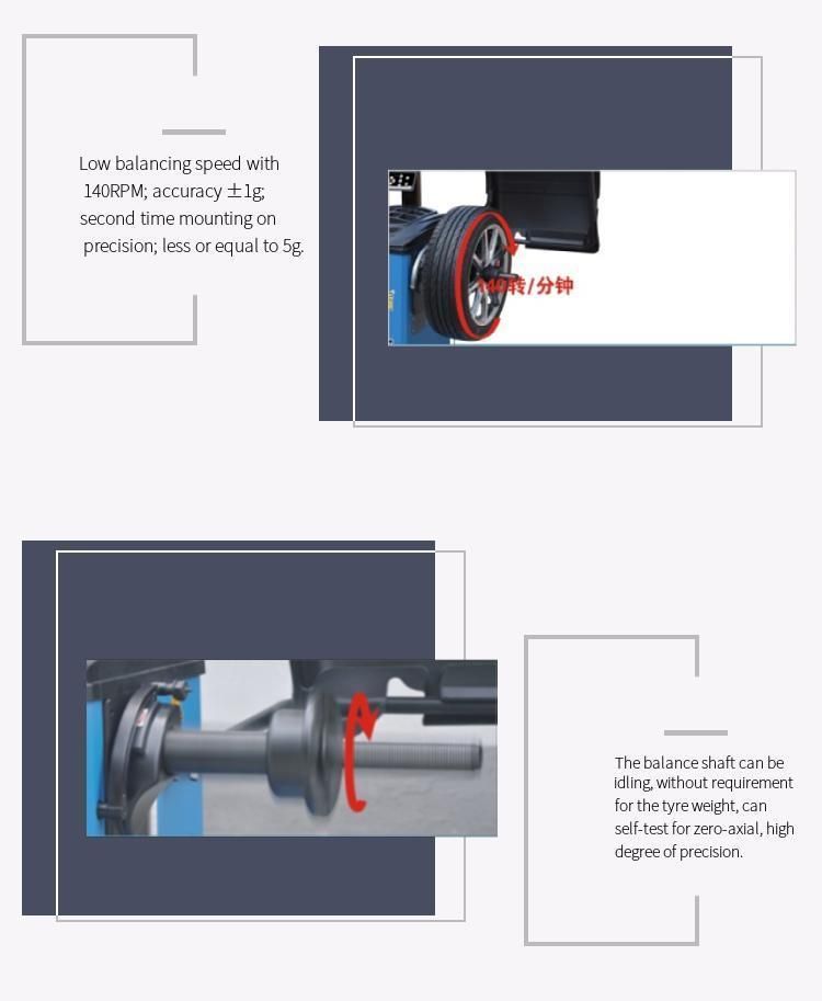 2021 New Automatic Wheel Balancer Garge Equipment with LCD Display Price