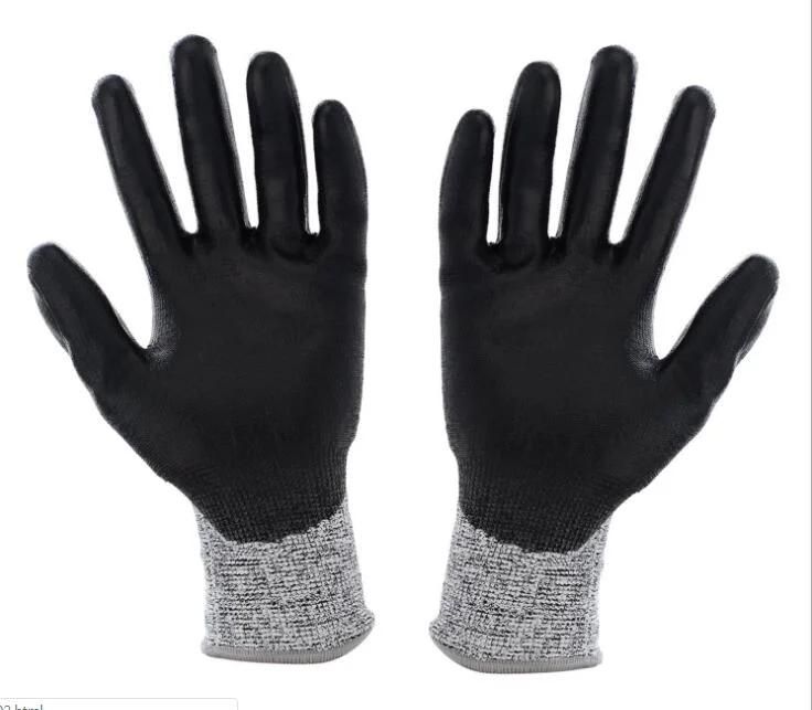 Anti-Abrasion Hppe Cut Resistant Safety Car Protective Glove S/M/L/XL