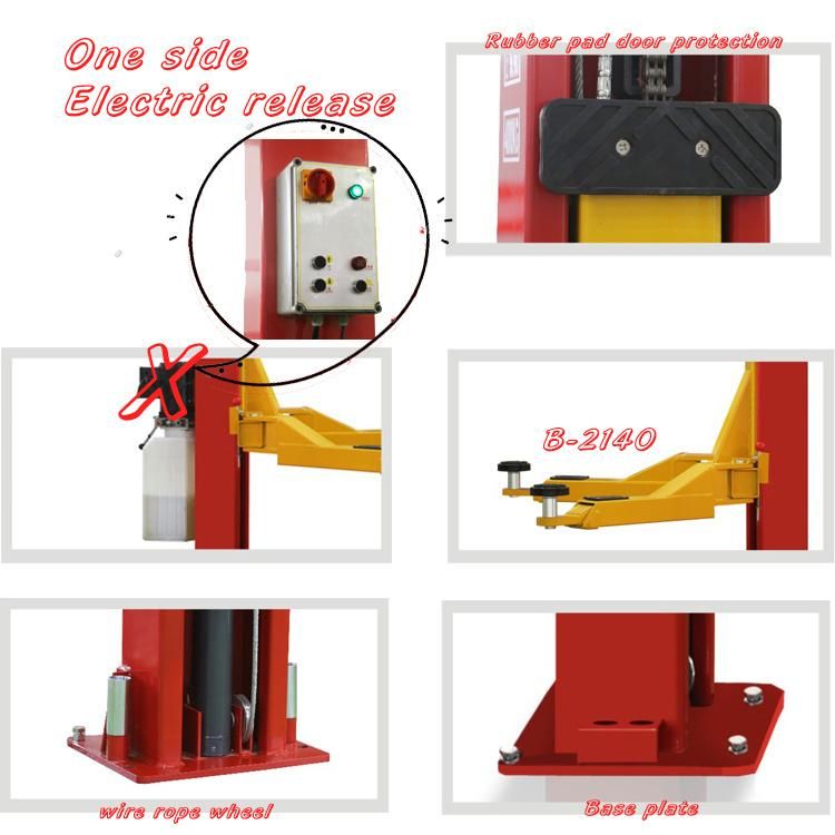 Vico Car Collision Repair Equipment Hydraulic Hoist Electric Release