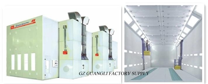 China Guangli Manufacturer Worldwide Diesel Heating System Auto Paint Dry Room for Sale