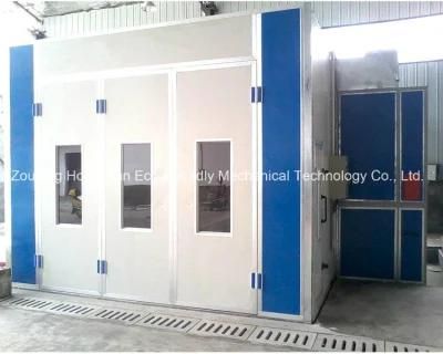 CE Approved Automatic Car Spray Booth, Car Paint Room, Paint Cabin/Paint Booth / Baking Oven with Diesel Burner