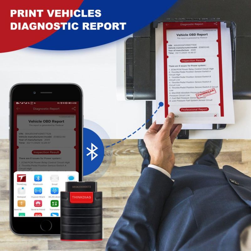 Thinkdiag Auto Diagnostic Scanner Similar to Easydiag Obdii  Test