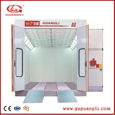 New Design Ce Standard Big Size Bus Spray Paint Booth with Exhaust Fan