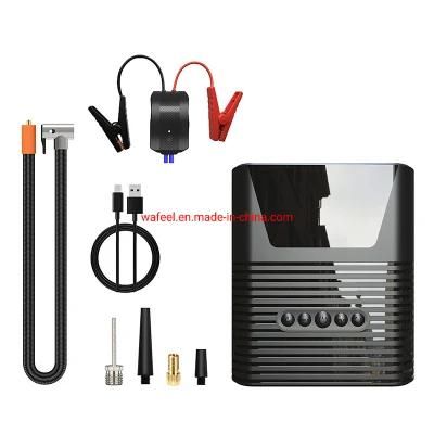 Car Battery Jump Start, 8800mAh Mobile Power Bank, Portable Car Air Compressor Max150psi