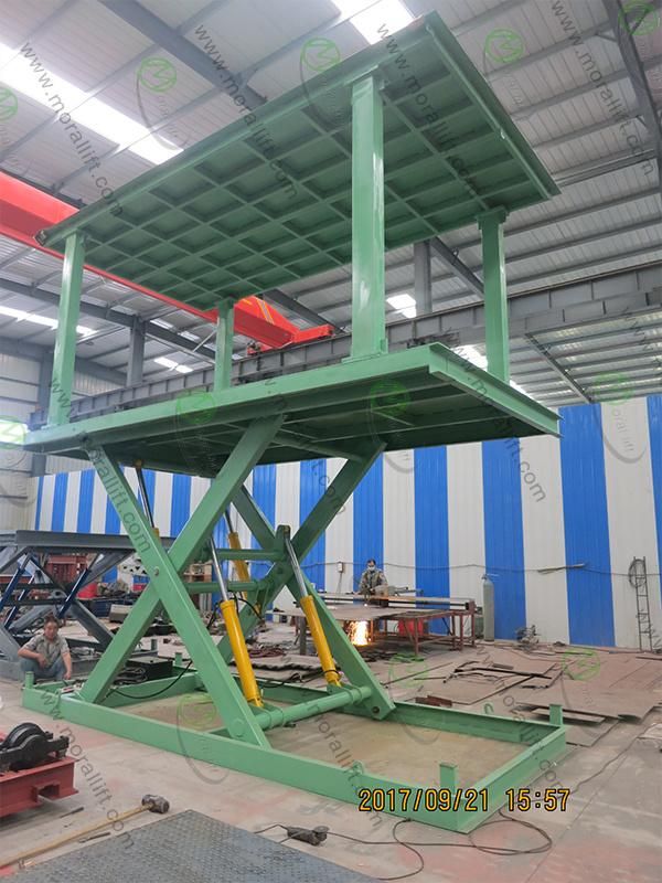 Hydraulic Parking Scissor Car Lift Table with High Quality