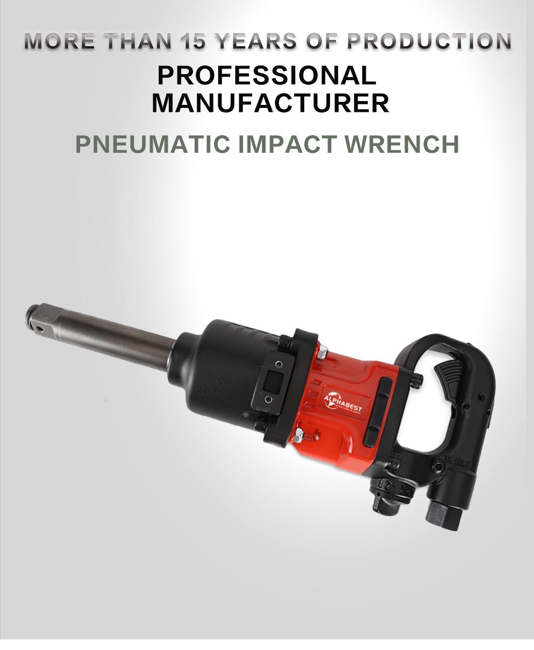 1" High Torque Type Repair Tools Air-Powered Pneumatic Impact Wrench at-D6120L