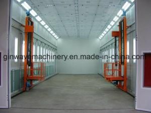 Big Spray Booth with Three Dimensional Lifting Platform