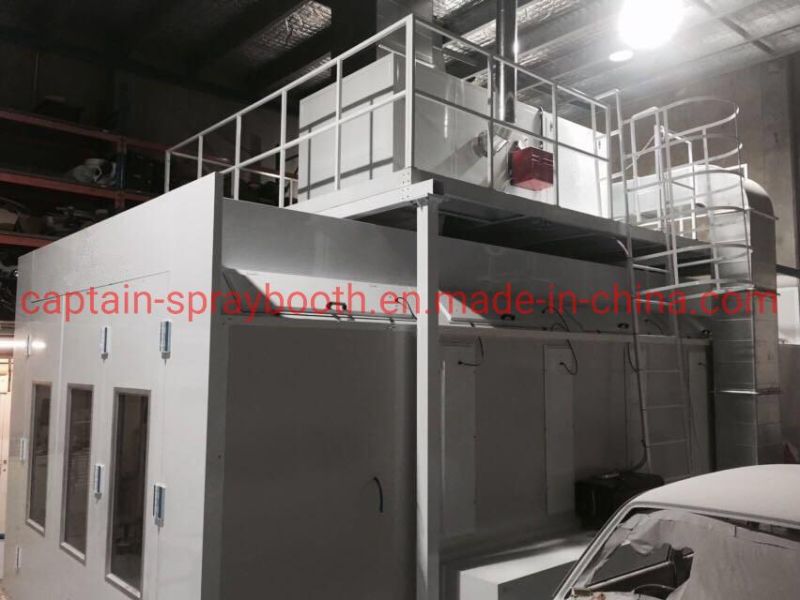 Top Fan Box Car Spray Booth and Baking Booth