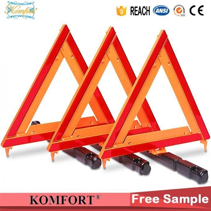 Reflective Emergency Flashing Car Triangle Sign for Roadway (JMC-200P)