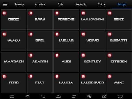 Xtool Ez500 Full-System Diagnosis for Gasoline Vehicles with Special Function Same Function with Xtool PS80