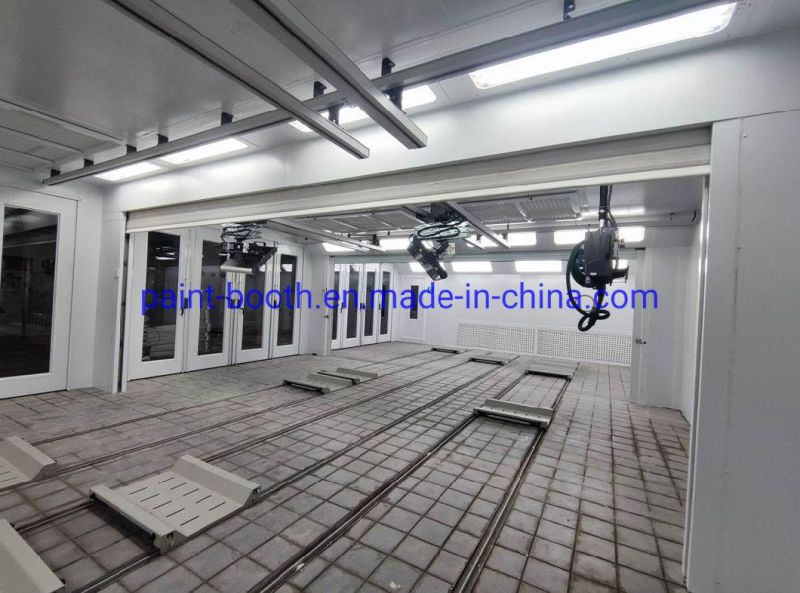 Garage Paint Booth Auto Painting Equipment Painting Spray Booth with Conveyor