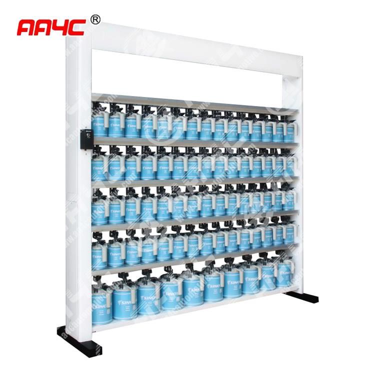 AA4c 33 Heads Auto Paint Mixing Machine Auto Paint Mixer Auto Paint Mixing Shelf Waterborne Paint Mixing and Final Clear Coat Paint Mixture System