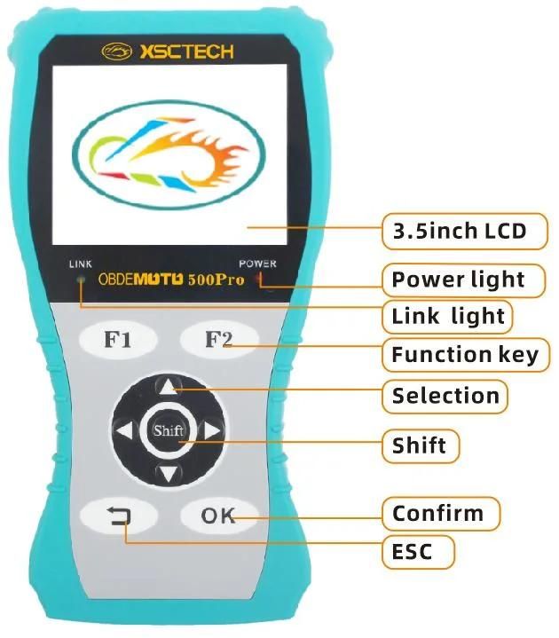 Mst-500 PRO Mst500 PRO Handheld Motorcycle Diagnostic Scanner Mst-500 Plus Motorbike Brand Efi Diagnostic Tool