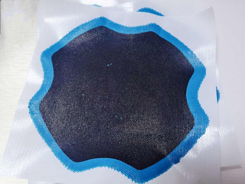 Car Tool Tire Repair Patch Radial Tire Cooling Rubber Patch Butterfly Type