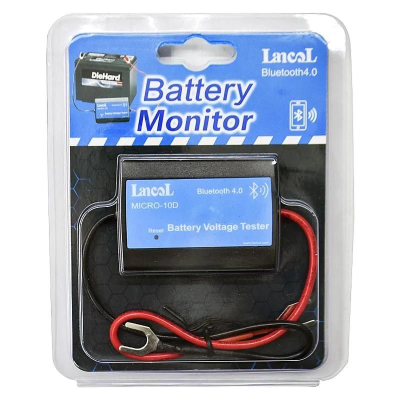 Micro-10d Digital 12V Voltmeter Bluetooth 4.0 Tester Only for Android Digital Battery Monitor