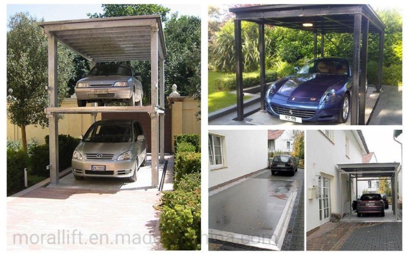 Residential parking system vehicle lift