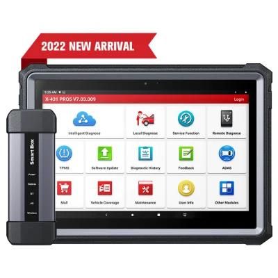 2022 Launch X431 PRO5 X431 PRO 5 Car Diagnostic Tool J2534 Programming OBD2 Scanner Global Version Intelligent Diagnosis