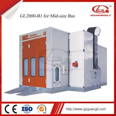 Guangli Factory Supply Ce Approved Automobile Maintainancewater-Based Paint Car Spray Booth Heating System