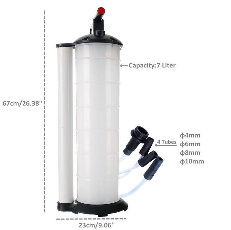 Best 7L Manual Vacuum Fluid Oil Extractor Suction