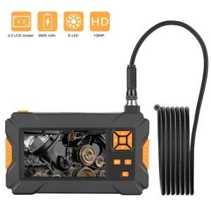 Newest HD1080p 8mm Lens Screen Inspection Endoscope Camera Waterproof Borescope 4.3 Inch HD TFT IPS Screen Camera Car Monitor