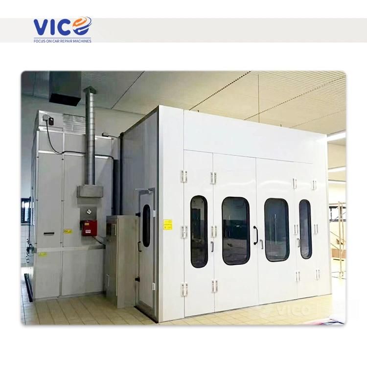 Vico Car Spray Booth Auto Collision Center Baking Oven