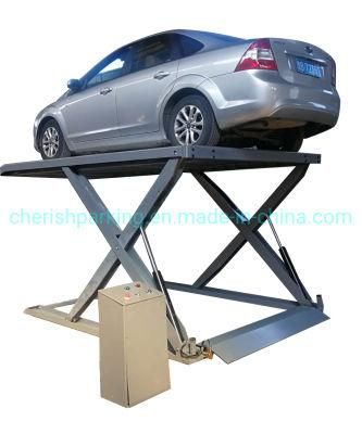 Portable Hydraulic Scissor Auto Parking Stacker Lift Garage Equipment