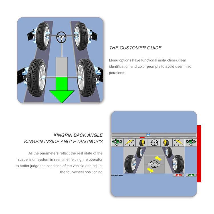 Automotive Garage Equipment Auto 3D Car Wheel Alignment Equipment for Sale