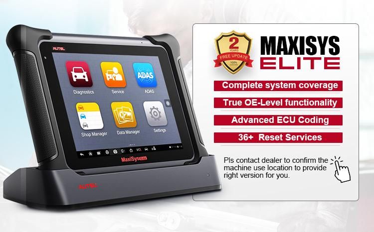 100% Original Autel Maxisys Elite with J2543 2 Years Free Update Premium Scanner