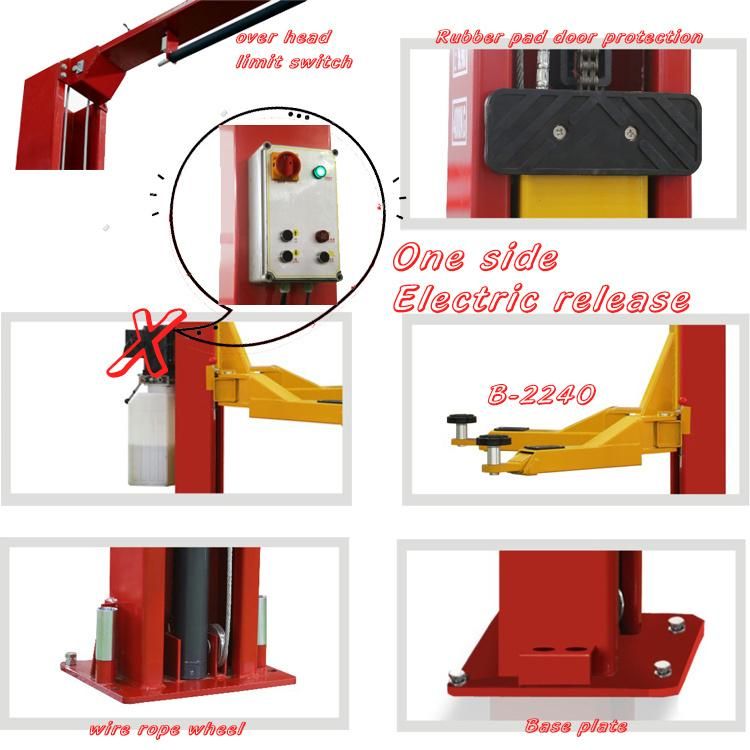 Vico Auto Crane Lift Hoist 2 Post Twin Column Hydraulic