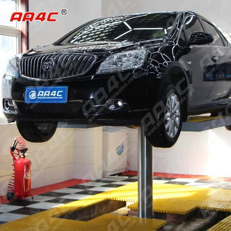 AA4c Hydraulic 1 Post Car Lift Inground Car Lift Car Washing Lift