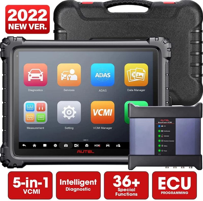 Autel New Maxisys Ms919 Diagnostic Scanner with Advanced Vcmi, Intelligent Diagnostics, 36+ Service Functions, ECU Programming & Coding