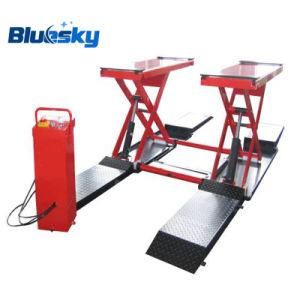 Electric Car Low Scissor Platform Lift Cheap Price