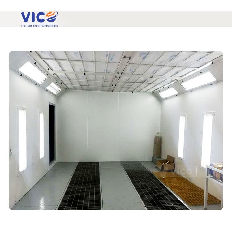 Vico Diesel Cheap Spray Booth Baking Oven Garage Equipment